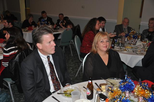 November 7, 2009 - AHVRS 20th Anniversary Installation Banquet - Greg and Patricia; the start of another AHVRS family dynasty